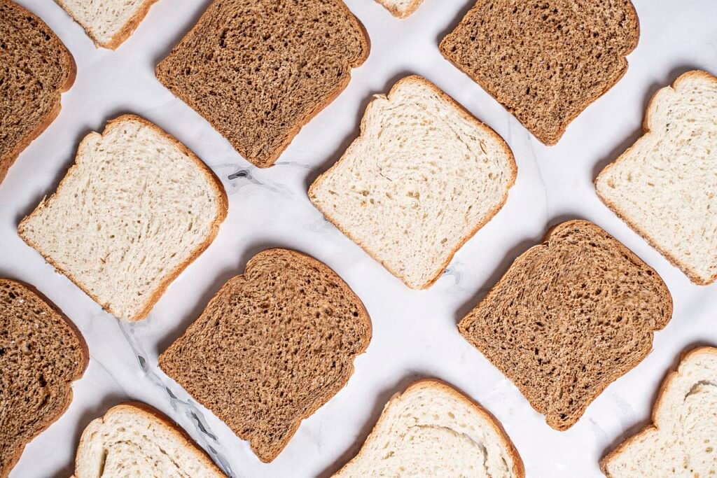 bread, slices, organic